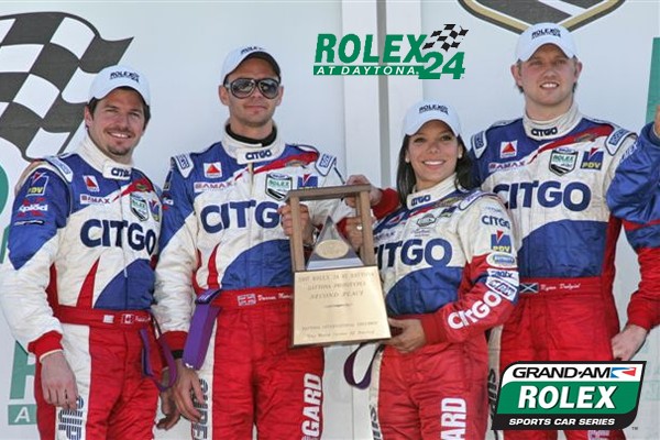 Milka earned highest finish ever- 2nd place - for a female driver - in the now 52-year history of the Rolex 24 Hours at Daytona at Daytona International Speedway