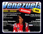 Venezuela Boarding Pass Magazine